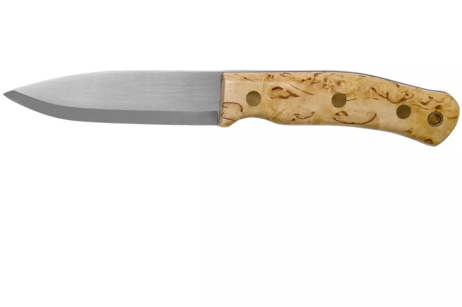 Cuchillo Sueco Casström N.10 de abedul rizado de selección