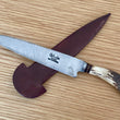 Cargar imagen en el visor de la galería, Cuchillo criollo Atahualpa Tandil en ciervo rojo
