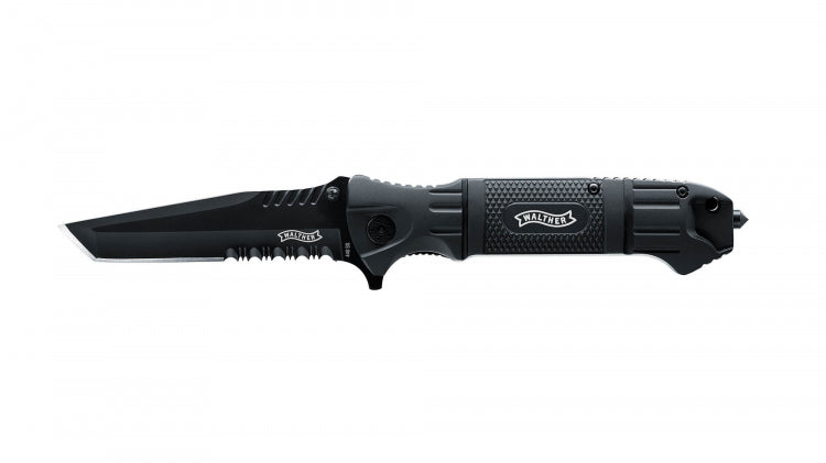 Navaja Tac Tanto Negro  Walther BTTK