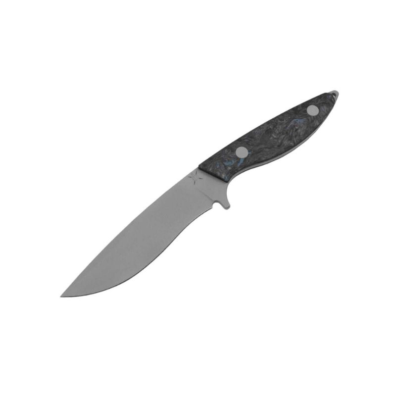 Cuchillo Bastard Venator fixed Fat Carbon Blue