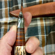 Cargar imagen en el visor de la galería, Cuchillo Little Buddy Nil Fonsere en Sambar y cuero

