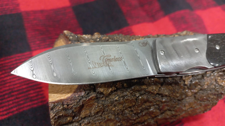 Navaja Viper Damascus Timeless