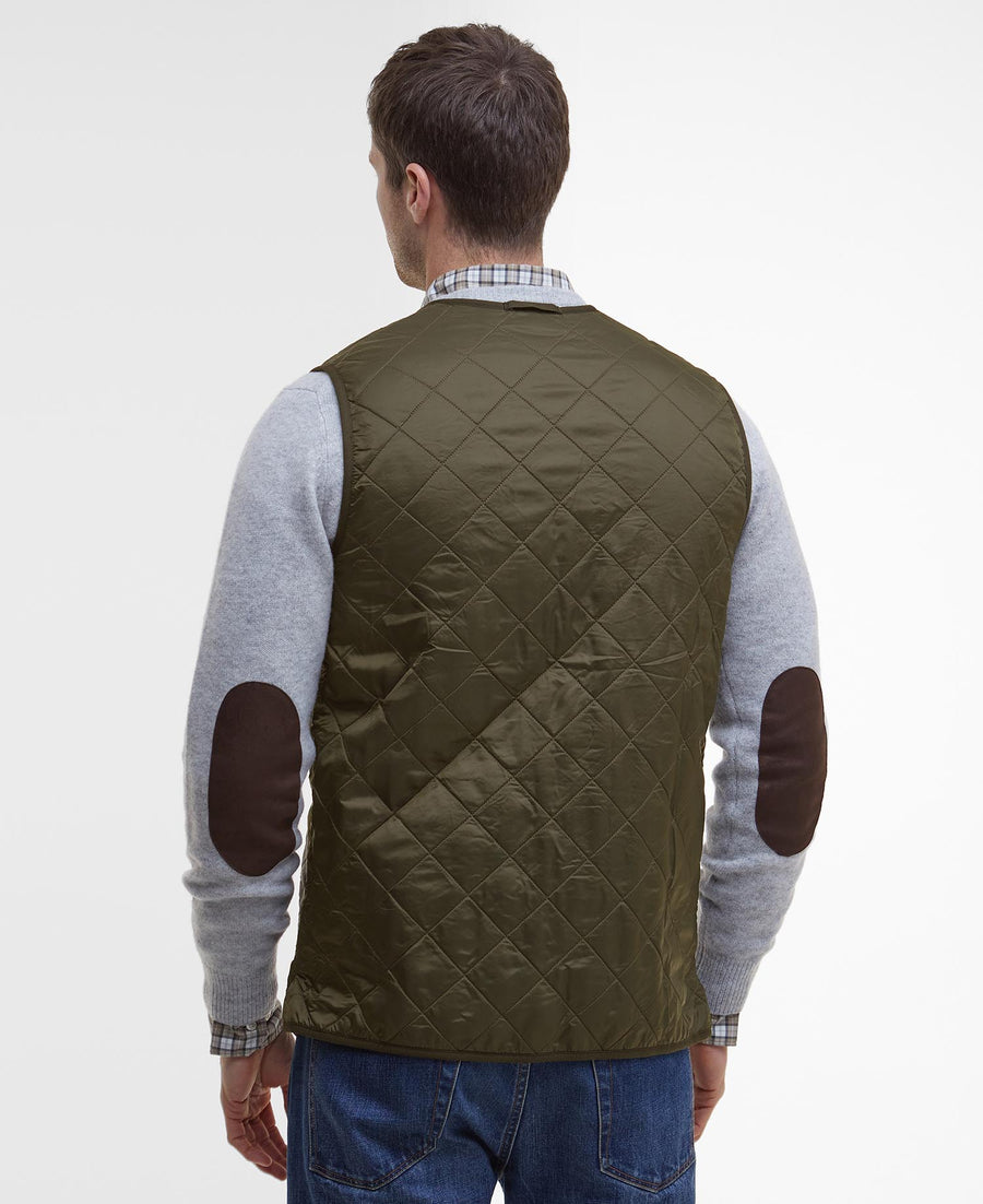 Forro Barbour Polarquilt con cremallera.