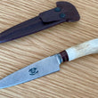 Cargar imagen en el visor de la galería, Cuchillo criollo argentina Juca, ciervo rojo
