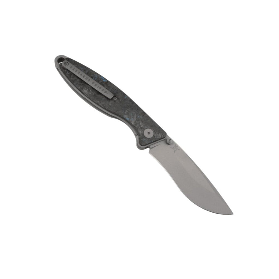 Navaja Bastard Knives Venator folder Dark Matter Blue