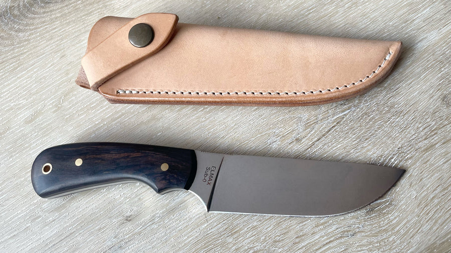 Garcimonte - Cuchillo Skinner  GMT - Acero Elmax, Granadillo