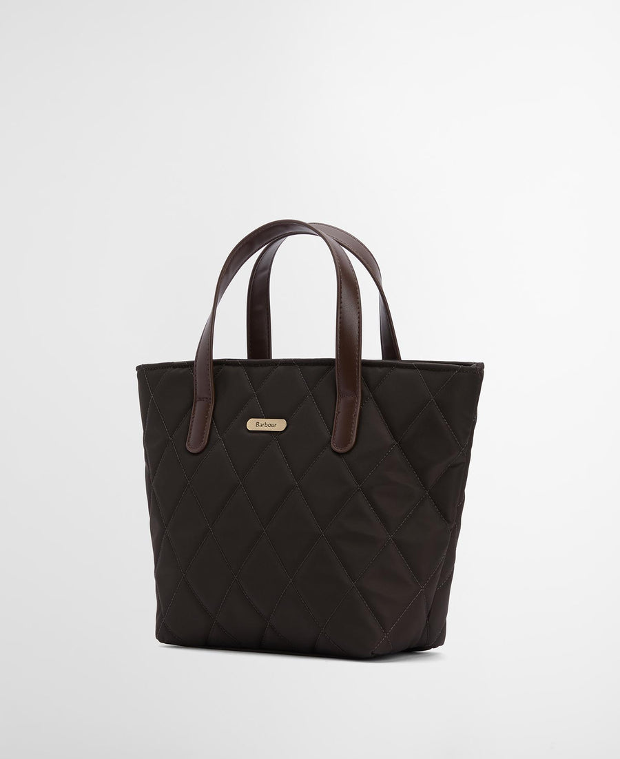 Mini Bolso Barbour tote acolchado