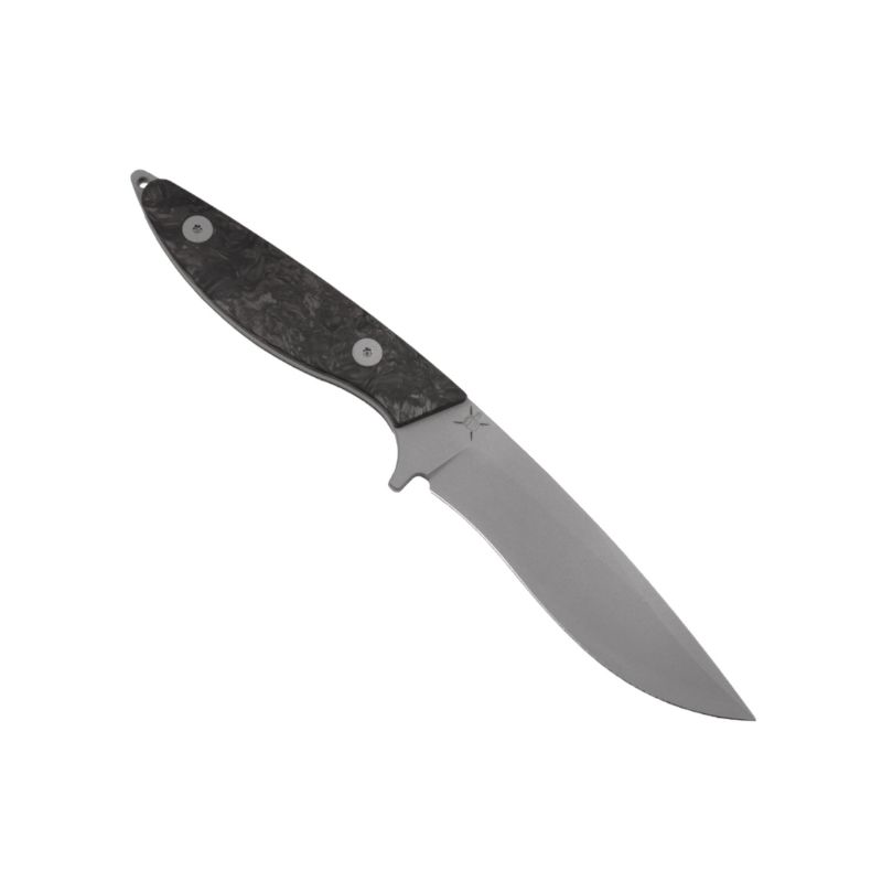 Cuchillo Bastard Venator Fixed Blade, Fat Carbon Black Matter