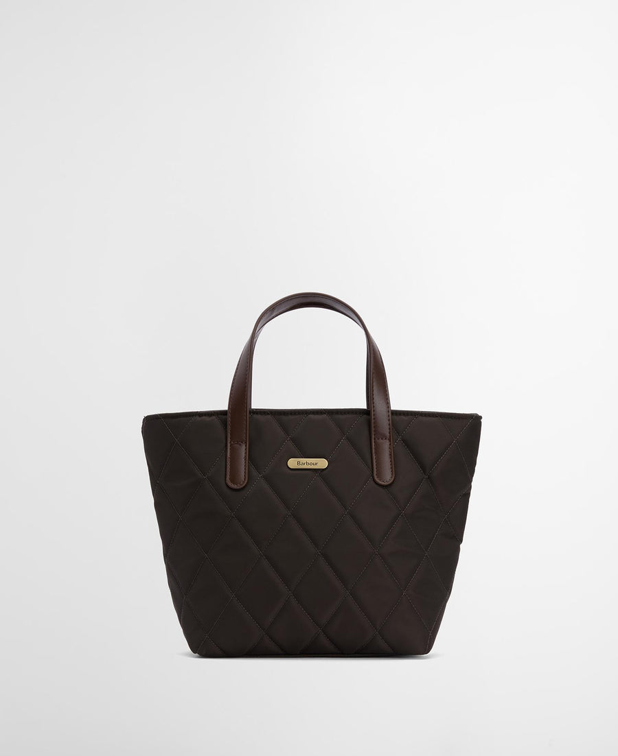 Mini Bolso Barbour tote acolchado