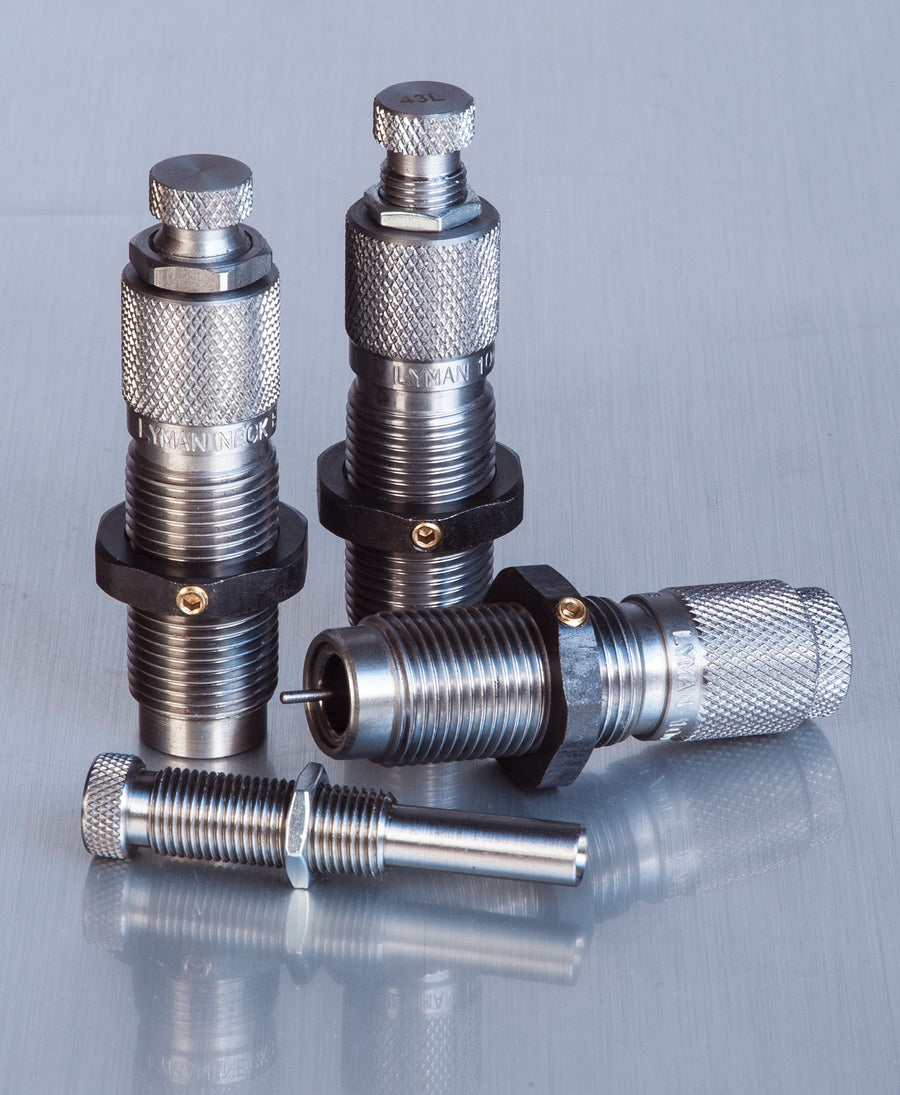 Juegos de 3 matrices de carburo premium Lyman