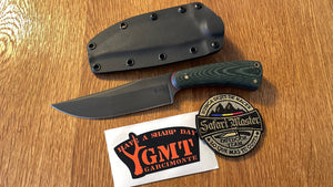 Cuchillo Garcimonte Worker GMT en cachas micarta verde y funda Kydex