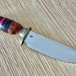 Cargar imagen en el visor de la galería, Cuchillo Scagel Custom Rodrigo Mulero 2G, en nogal, cuero y roseta de vareto
