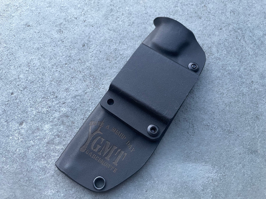 Garcimonte - Cuchillo Skinner  GMT - Acero Elmax, Granadillo y Funda Kydex