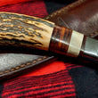 Cargar imagen en el visor de la galería, Cuchillo Buddy integral, Nil Fonsere en Sambar y cuero
