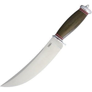 Cuchillo Scagel Bowie Green Canvas Micarta
