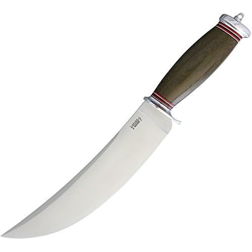 Cuchillo Scagel Bowie Green Canvas Micarta