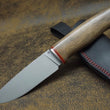 Cargar imagen en el visor de la galería, Cuchillo Caza Puukko Alexander Cheburkov, Nogal y acero H12MF
