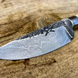 Cargar imagen en el visor de la galería, Cuchillo Lil Buddy Damasco y Sambar de Nil Fonsere

