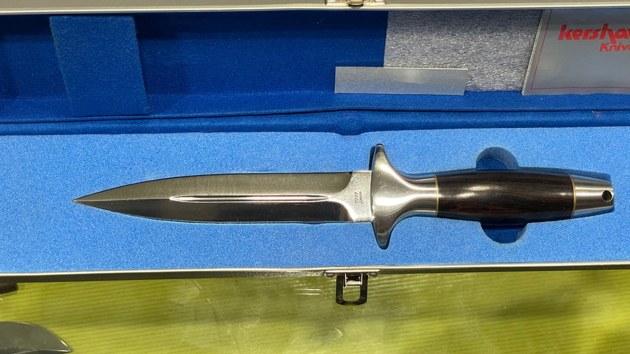 Cuchillo Kershaw Trapper mango madera 90’s