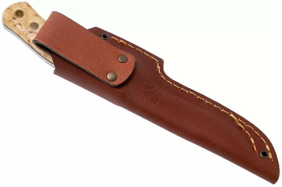 Cuchillo Sueco Casström N.10 de abedul rizado de selección