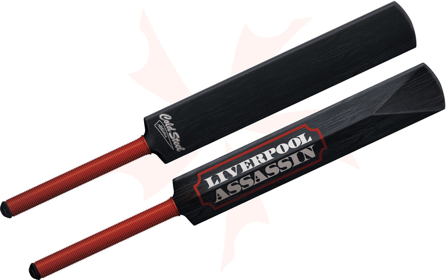 Bate de críquet irrompible Cold Steel 92CRKBZ Liverpool Assassin de 34"