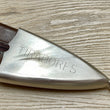 Cargar imagen en el visor de la galería, Cuchillo Muela Alano Asta de ciervo, ornamentado en plata
