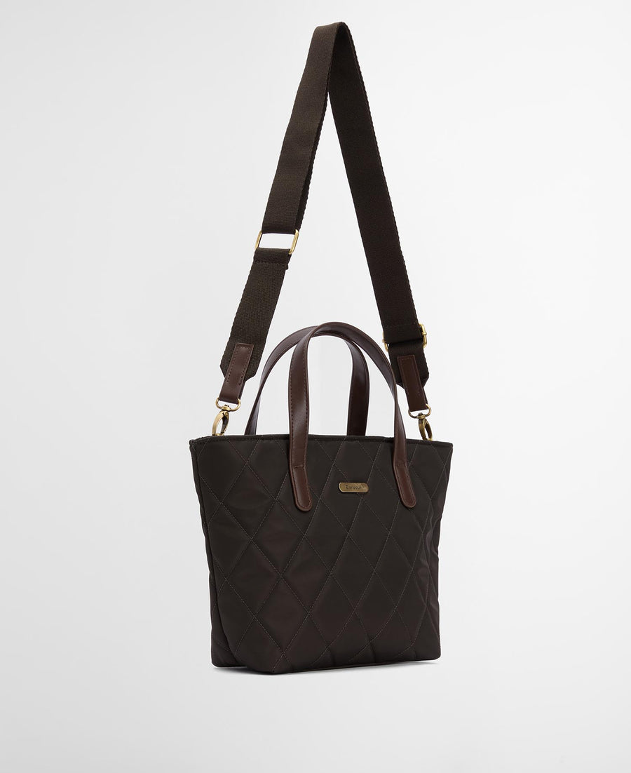 Mini Bolso Barbour tote acolchado