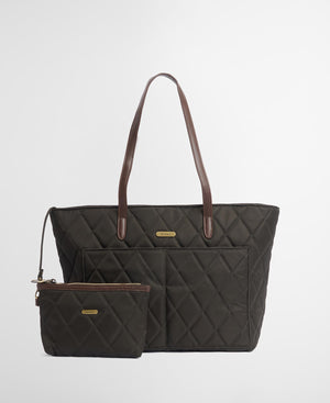 Bolso de mano Barbour Acolchada (Verde)