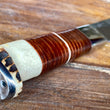 Cargar imagen en el visor de la galería, Cuchillo Puukko  Edición limitada Nil Fonsere, Sambar y cuero n.01
