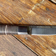 Cargar imagen en el visor de la galería, Cuchillo Puukko Edición Limitada Nil Fonsere, Sambar y cuero
