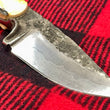 Cargar imagen en el visor de la galería, Cuchillo mini Hunter Nil Fonsere, Damascus San Mai Sambar
