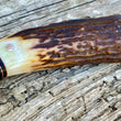 Cargar imagen en el visor de la galería, Cuchillo Behring Custom mod. Fighter, mango Sambar dos fundas
