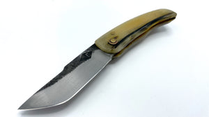 Navaja custom de pastor Nil Fonsere mango de carnero (piezas únicas)