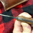 Cargar imagen en el visor de la galería, Navaja forjada Nil Fonsere madera Malle Burl Marrón Australiano
