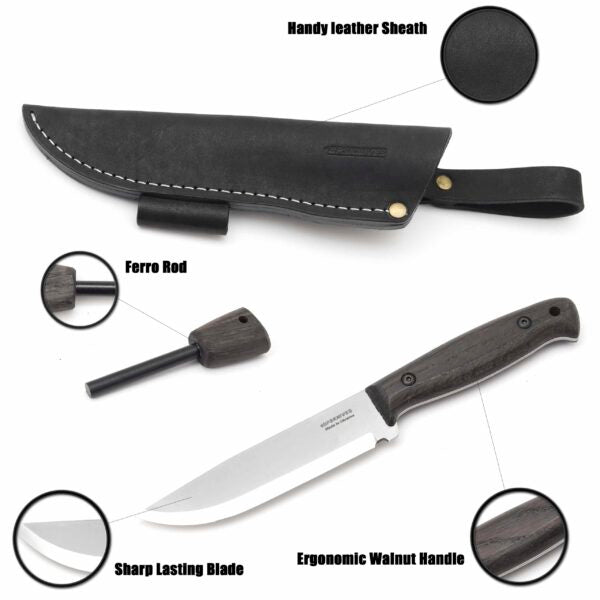 Cuchillo ADVENTURER SSHF - NIGHTHAWK (BPS Knives)