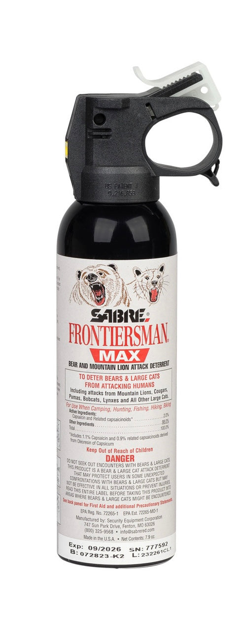 SPRAY SABRE FRONTIERSMAN DISUASORIO PARA OSOS DE 7,9 ONZAS