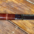 Cargar imagen en el visor de la galería, Cuchillo Puukko  Edición limitada Nil Fonsere, Sambar y cuero n.01
