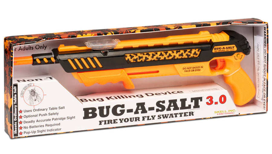 Pistola de Sal BUG-A-SALT ORANGE CRUSH EDITION 3.0 Pistola de Sal matainsectos