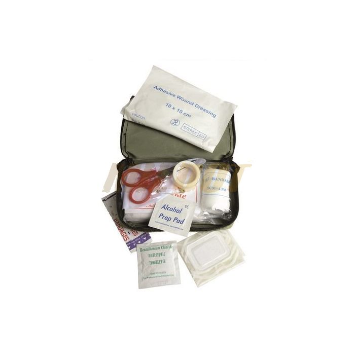 Kit Primeros Auxilios de Mil Tec 14x9x5cm.