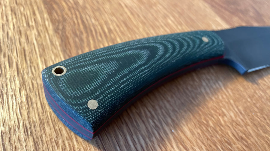Cuchillo Garcimonte Worker GMT en cachas micarta verde y funda Kydex