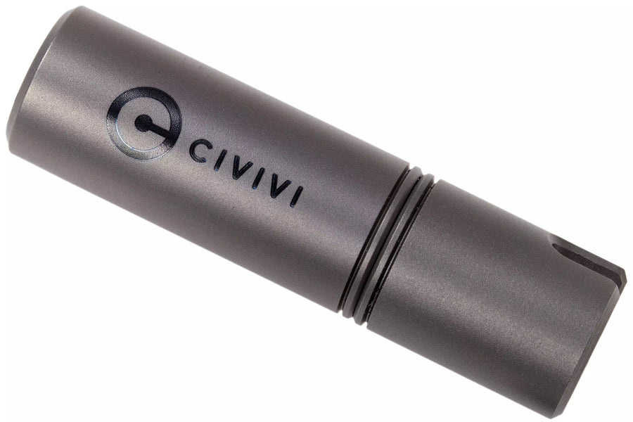 Civivi C20048-1 Key Bit Container Grey Titanium