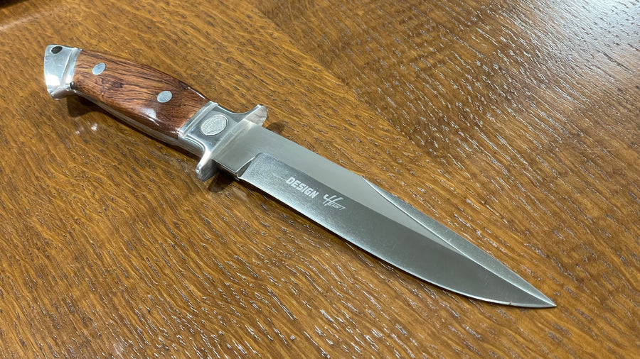 🗡️ Cuchillo Puma Cougar '80s Vintage – 154CM , Jacaranda