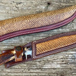 Cargar imagen en el visor de la galería, Cuchillo Behring Custom mod. Fighter, mango Sambar dos fundas
