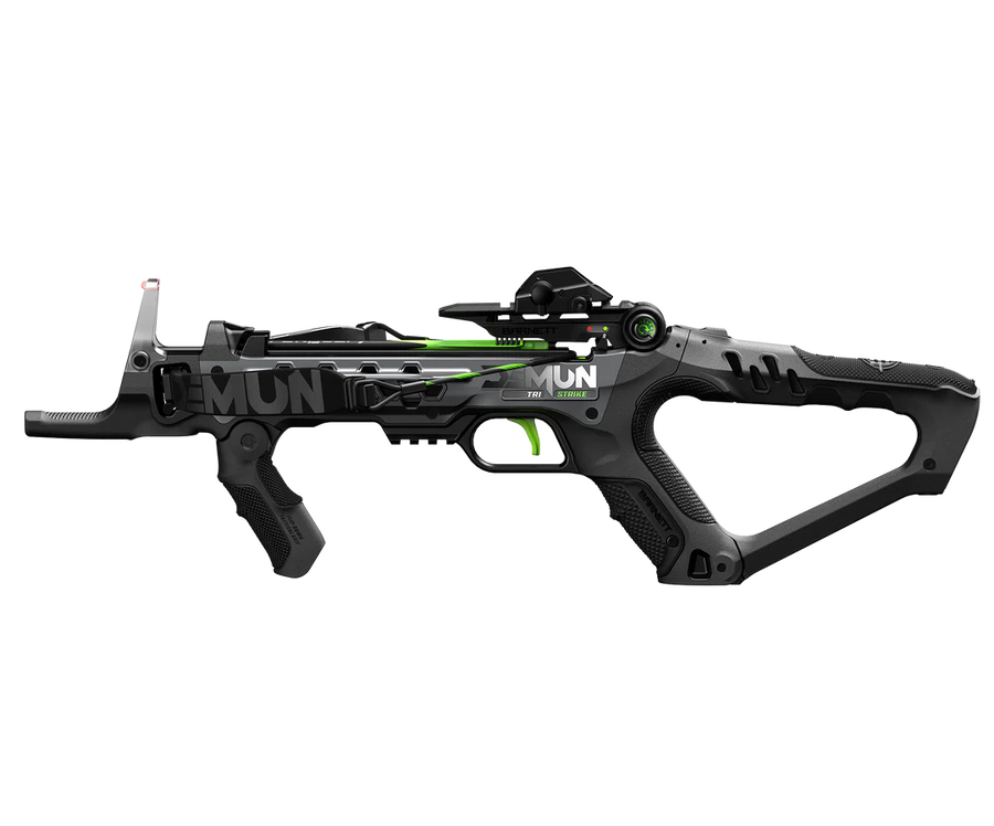 Pistola Ballesta Barnett Demun™ Tri Strike + 12 Flechas + 12 Puntas "EN STOCK - RECOGIDA EN TIENDA"