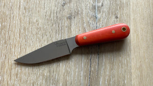 Garcimonte, Cuchillo EDC “As de Diamantes” GMT Garcimonte, acero Elmax y micarta naranja