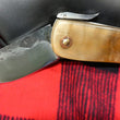 Cargar imagen en el visor de la galería, Navaja custom Nil Fonsere mango de carnero (piezas únicas)
