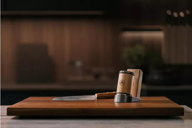 HORL 3 Oak HO3E-SET afilador de cuchillos, madera de Roble