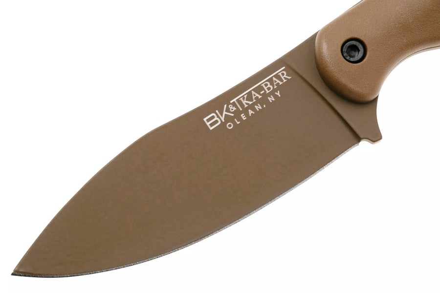 🔪  Cuchillo Ka-Bar Becker Nessmuk Brown, cuchillo de supervivencia BK19