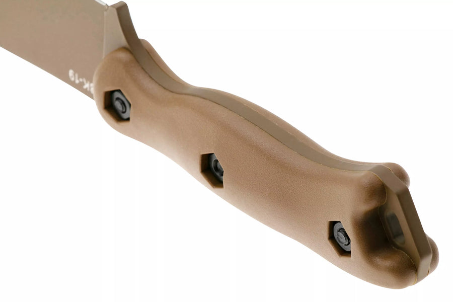 🔪  Cuchillo Ka-Bar Becker Nessmuk Brown, cuchillo de supervivencia BK19