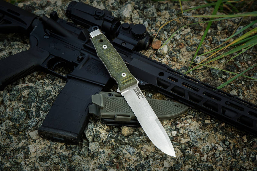 🗡️ KHARAKTERNYK — Cuchillo de Campaña de Alta Gama por BPS